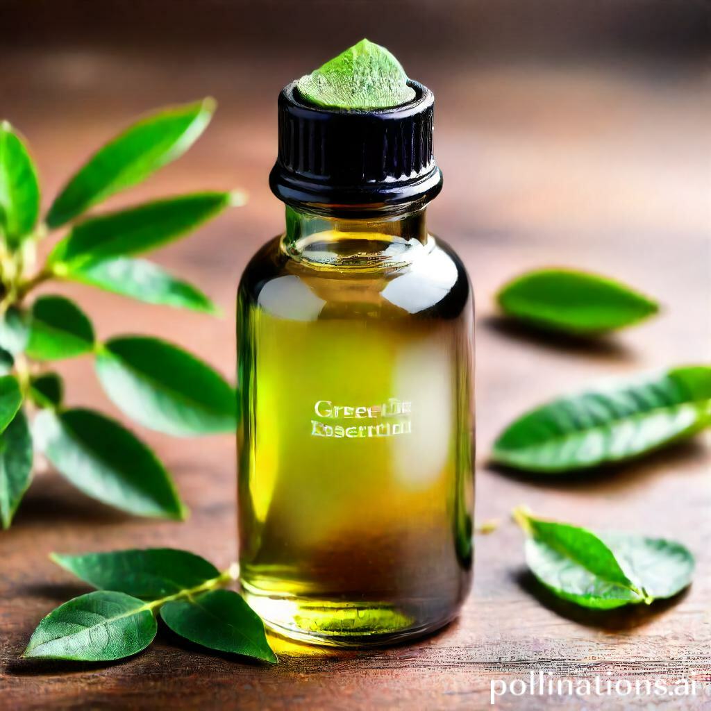 what does green tea essential oil smell like